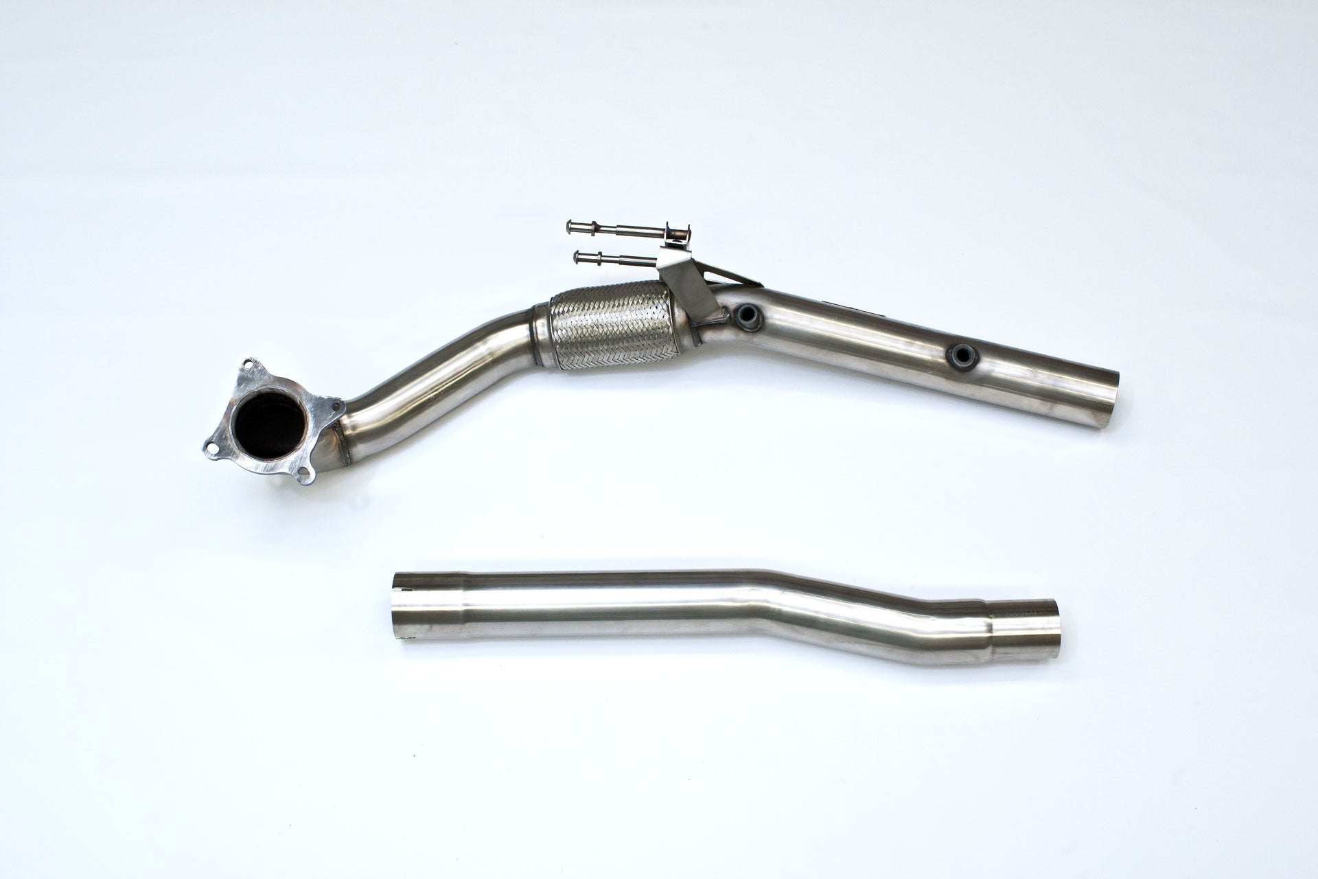 MILLTEK SSXAU284 Large-bore Downpipe and De-cat AUDI A3 1.8 TSI 2WD 3-Door Photo-0 