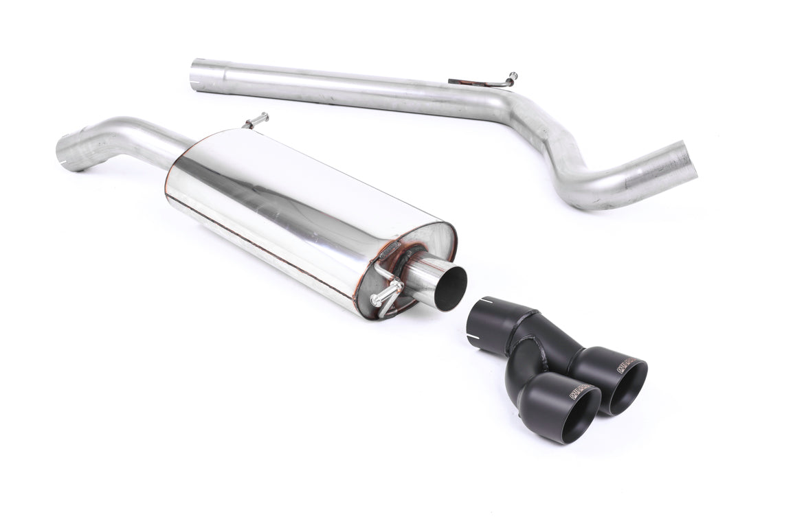 MILLTEK SSXAU459 Cat-back Twin 80mm GT80 AUDI A1 1.4 TFSI S line 150PS ACT Photo-0 
