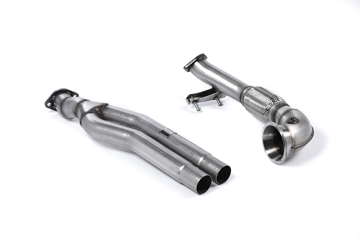 MILLTEK SSXAU593 Primary Catalyst Bypass Pipe and Turbo Elbow AUDI RS3 Sportback (8V MQB - Pre Facelift Only) Photo-0 