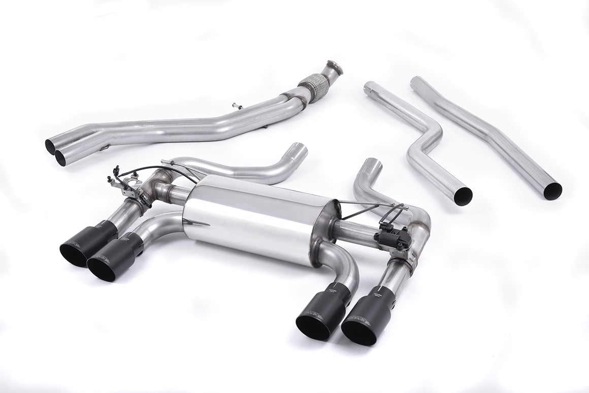 MILLTEK SSXBM1034 Cat-back Quad 90mm GT90 ECA BMW 2 Series F87 M2 Coupé Photo-0 