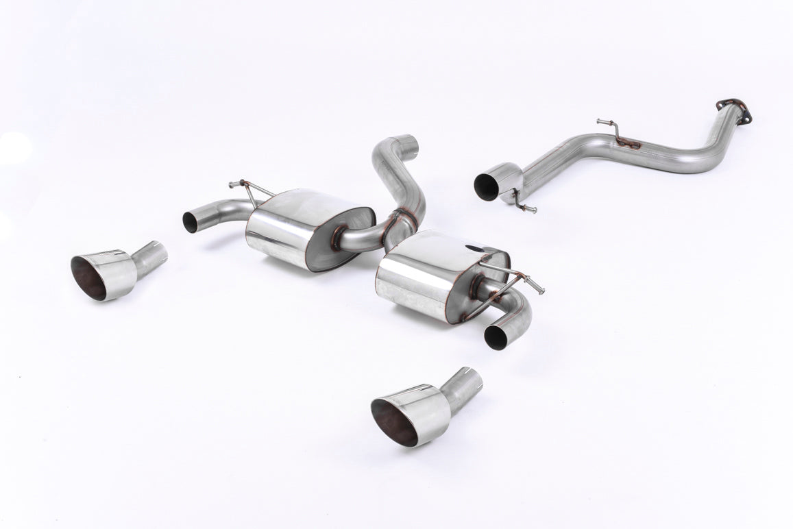 MILLTEK SSXFD068 Cat-back Dual DTM FORD Focus MK2 RS 2.5T 305PS Photo-0 