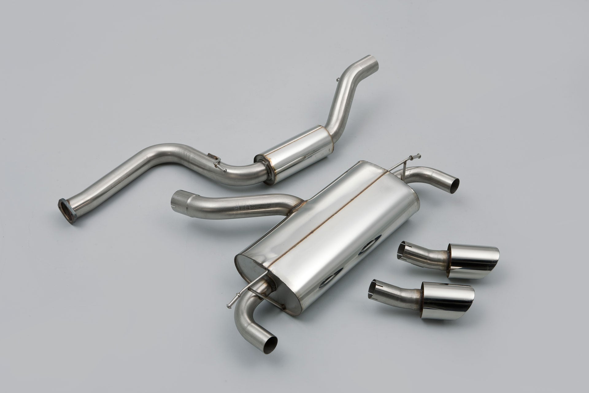 MILLTEK SSXFD085 Cat-back Dual DTM ECA FORD Focus MK2 RS 2.5T 305PS Photo-1 