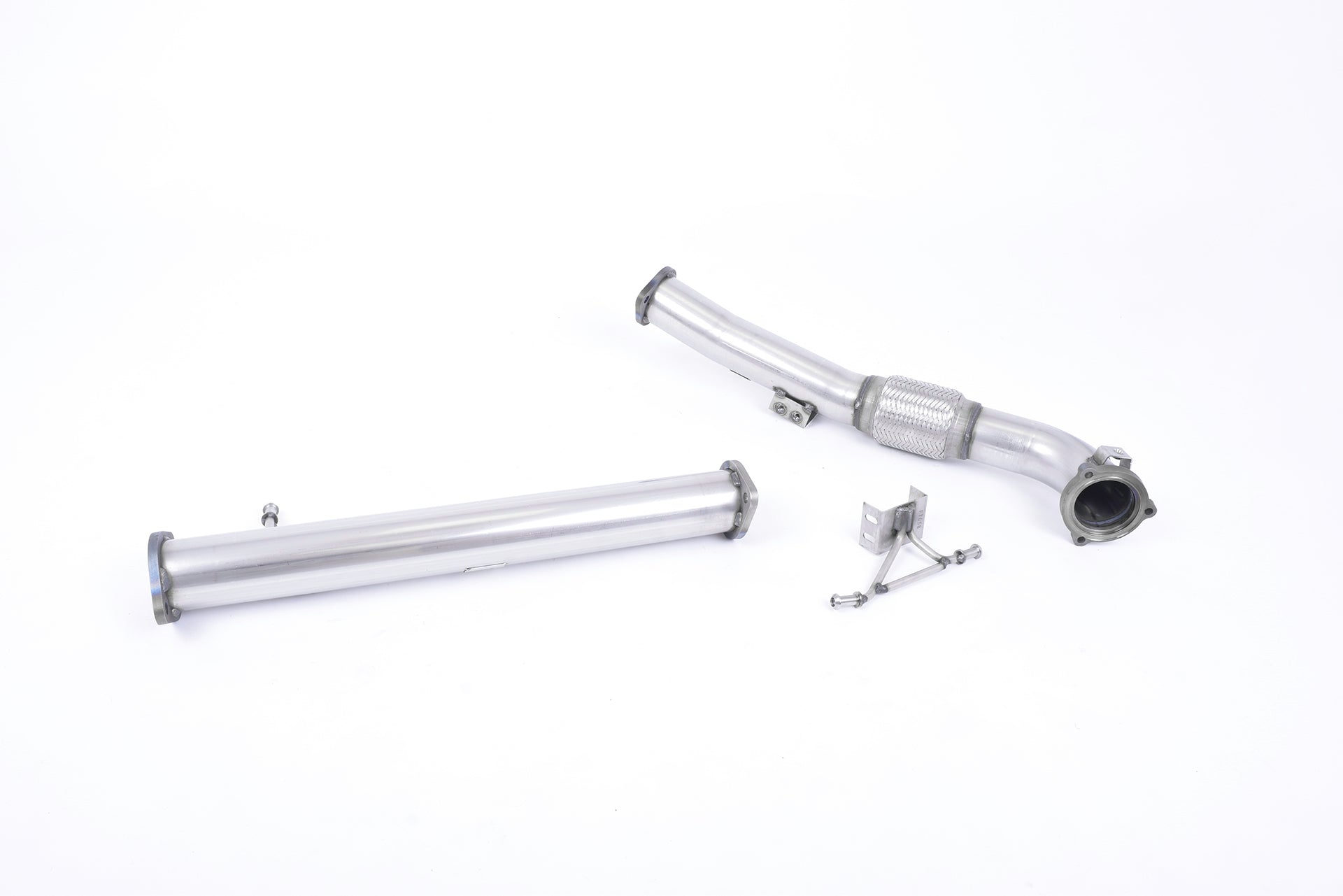 MILLTEK SSXFD086 Large-bore Downpipe and De-cat FORD Focus MK2 RS 2.5T 305PS Photo-0 