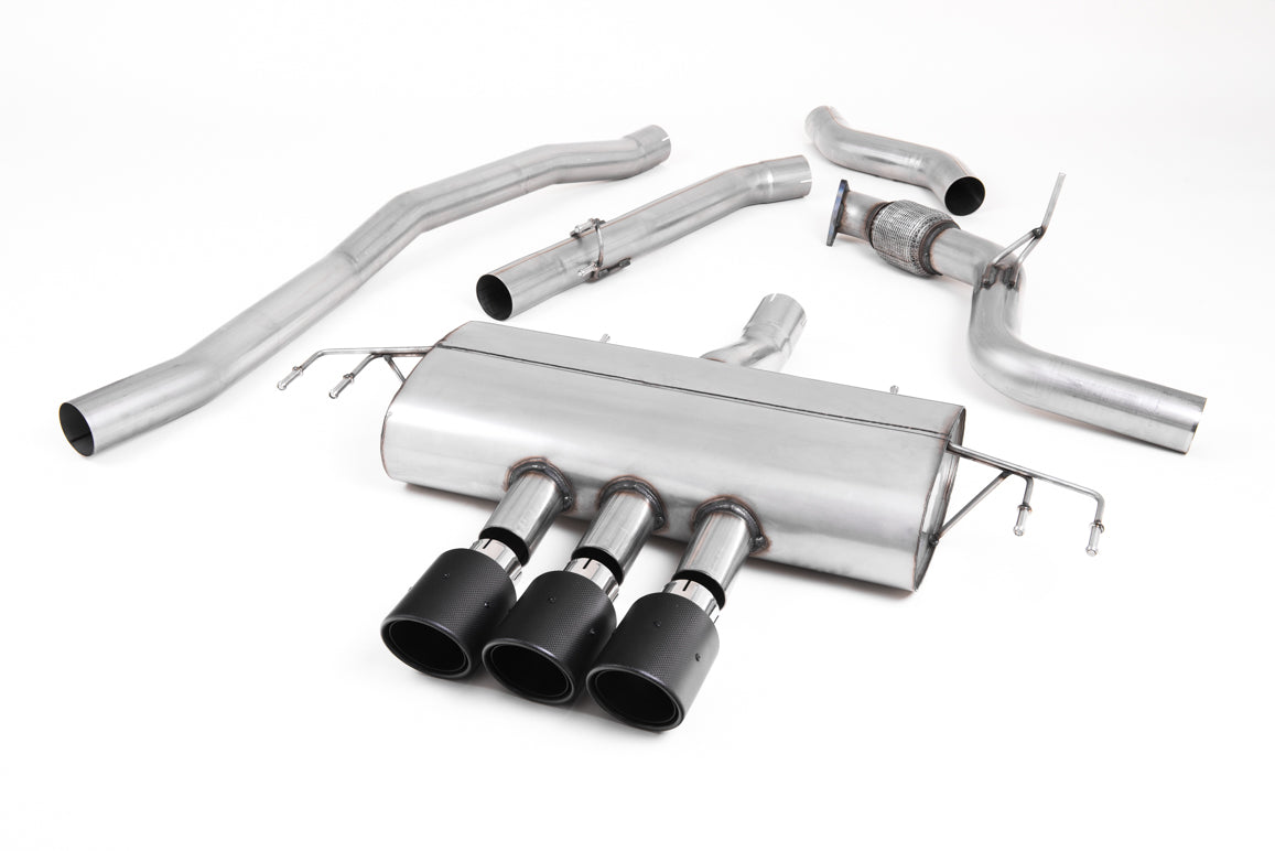 MILLTEK SSXHO250 Cat-back Triple 102mm JET-100 HONDA Civic Type R FK8 2.0 i-VTEC Photo-1 