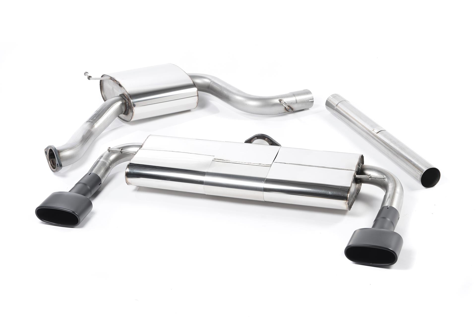 MILLTEK SSXSE158 Cat-back 152x76mm Oval ECA SEAT Leon Cupra 280 290&300 2.0 TSI Photo-1 