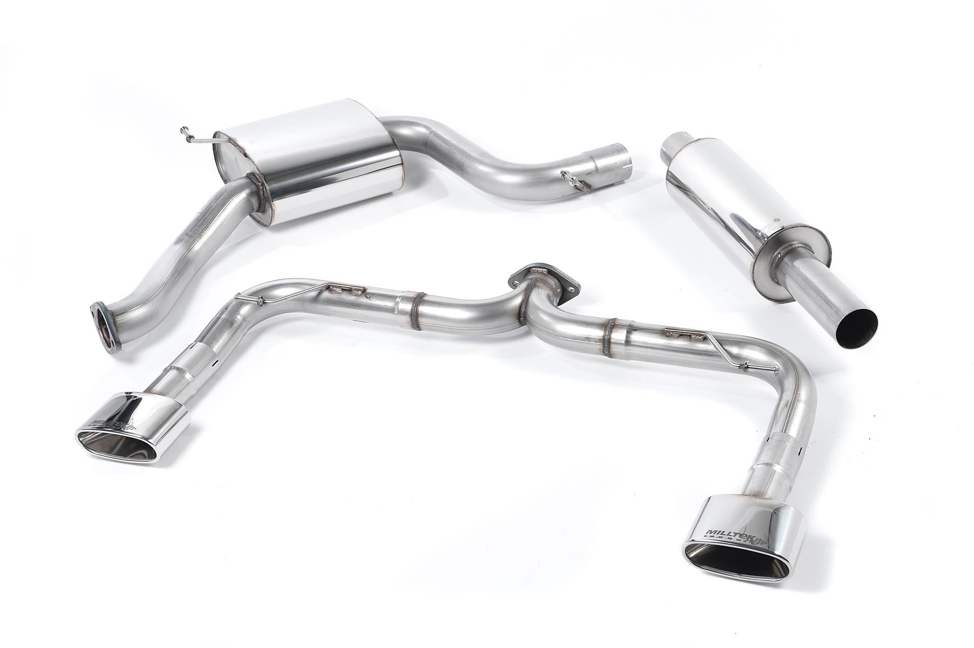 MILLTEK SSXSE159 Cat-back 152x76mm Oval SEAT Leon Cupra 280 290&300 2.0 TSI Photo-1 