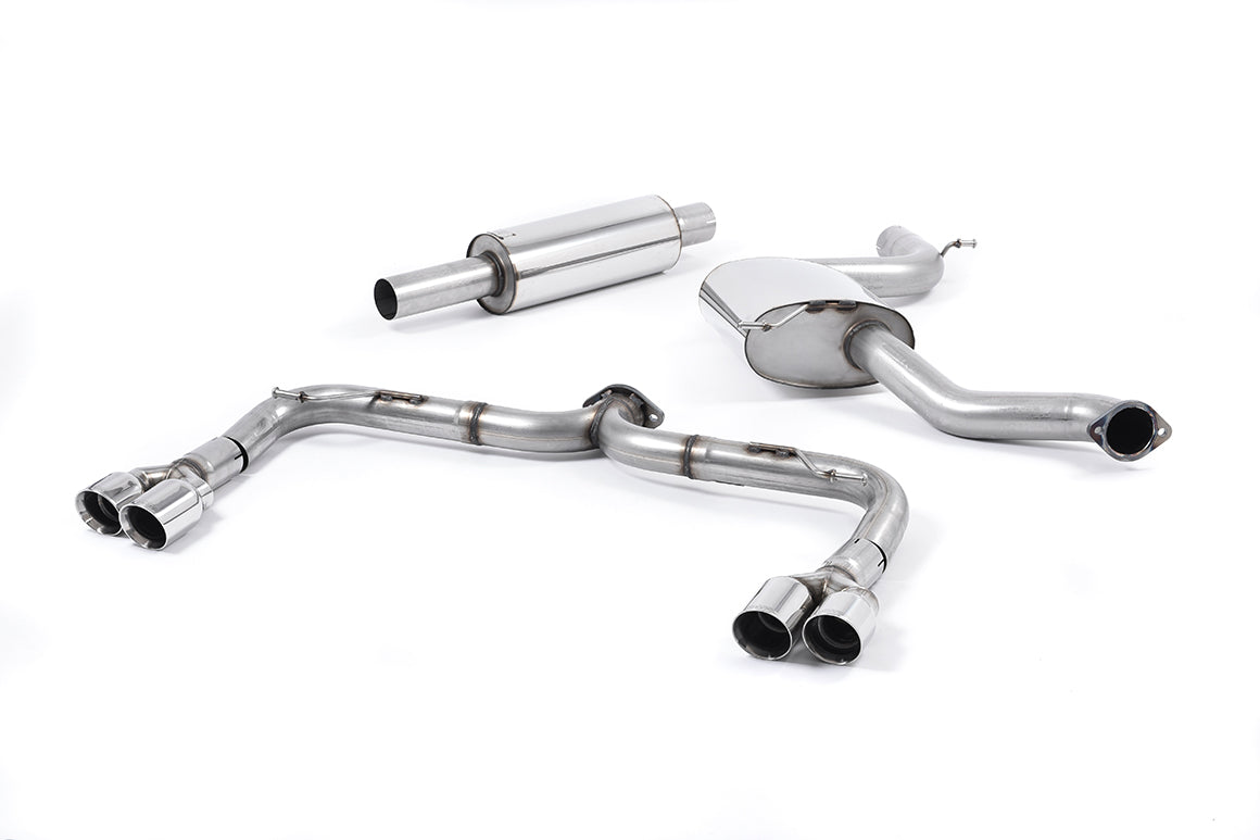 MILLTEK SSXSE165 Cat-back Twin 80mm GT80 SEAT Leon Cupra 280 290&300 2.0 TSI Photo-0 