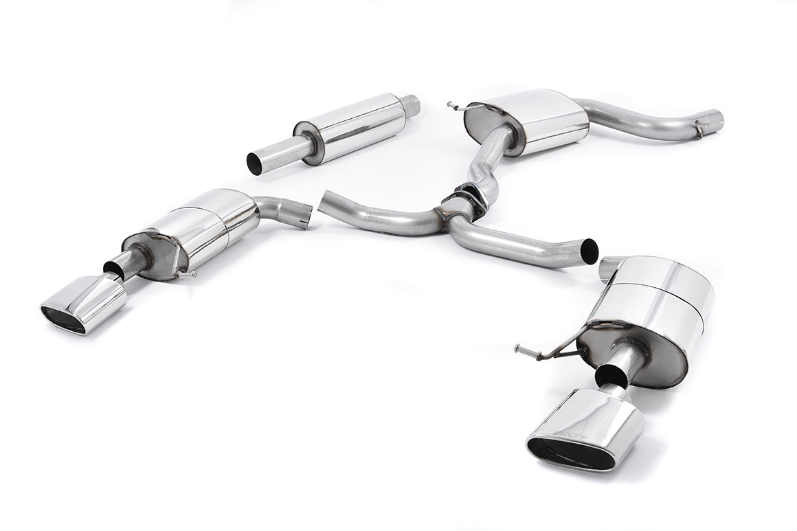MILLTEK SSXSE168 Cat-back 152x76mm Oval ECA SEAT Leon ST Cupra 280&290 2.0 TSI Photo-0 