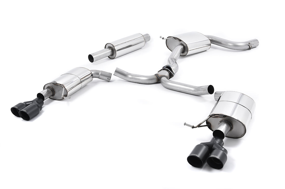 MILLTEK SSXSE171 Cat-back Twin 80mm GT80 ECA SEAT Leon ST Cupra 280&290 2.0 TSI Photo-0 