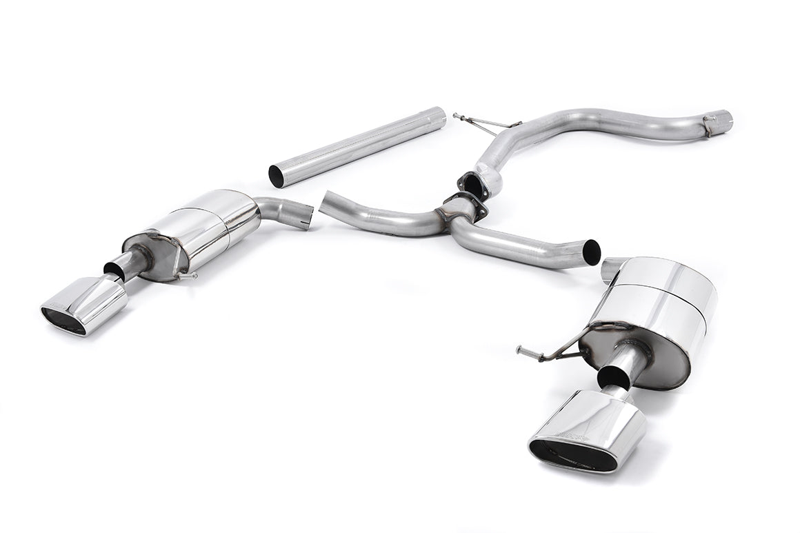 MILLTEK SSXSE172 Cat-back 152x76mm Oval SEAT Leon ST Cupra 280&290 2.0 TSI Photo-0 