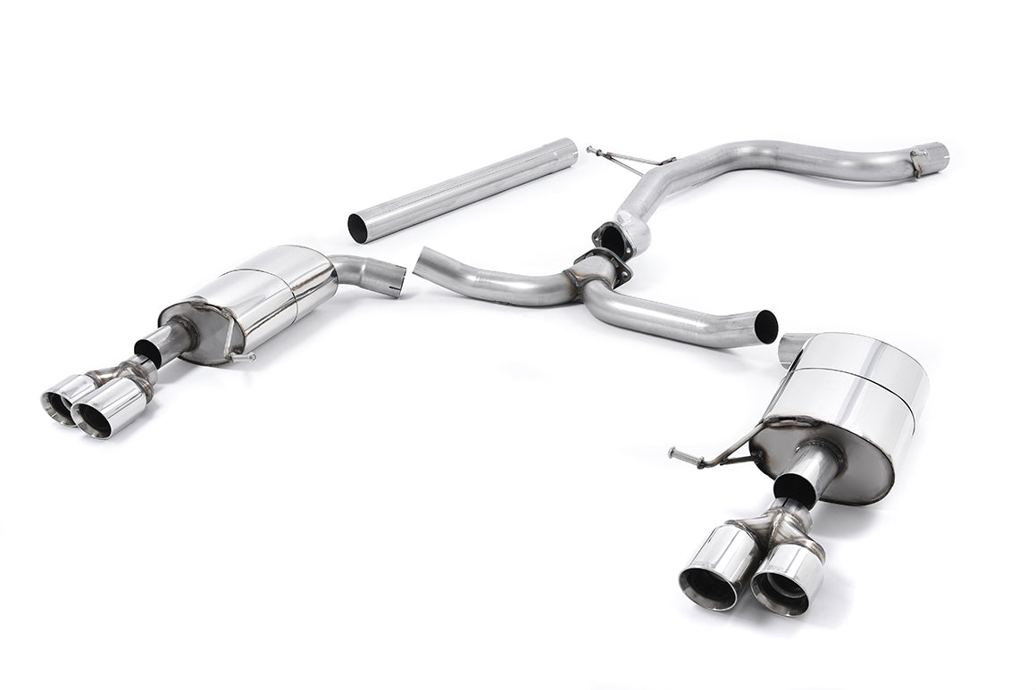 MILLTEK SSXSE174 Cat-back Twin 80mm GT80 SEAT Leon ST Cupra 280&290 2.0 TSI Photo-0 