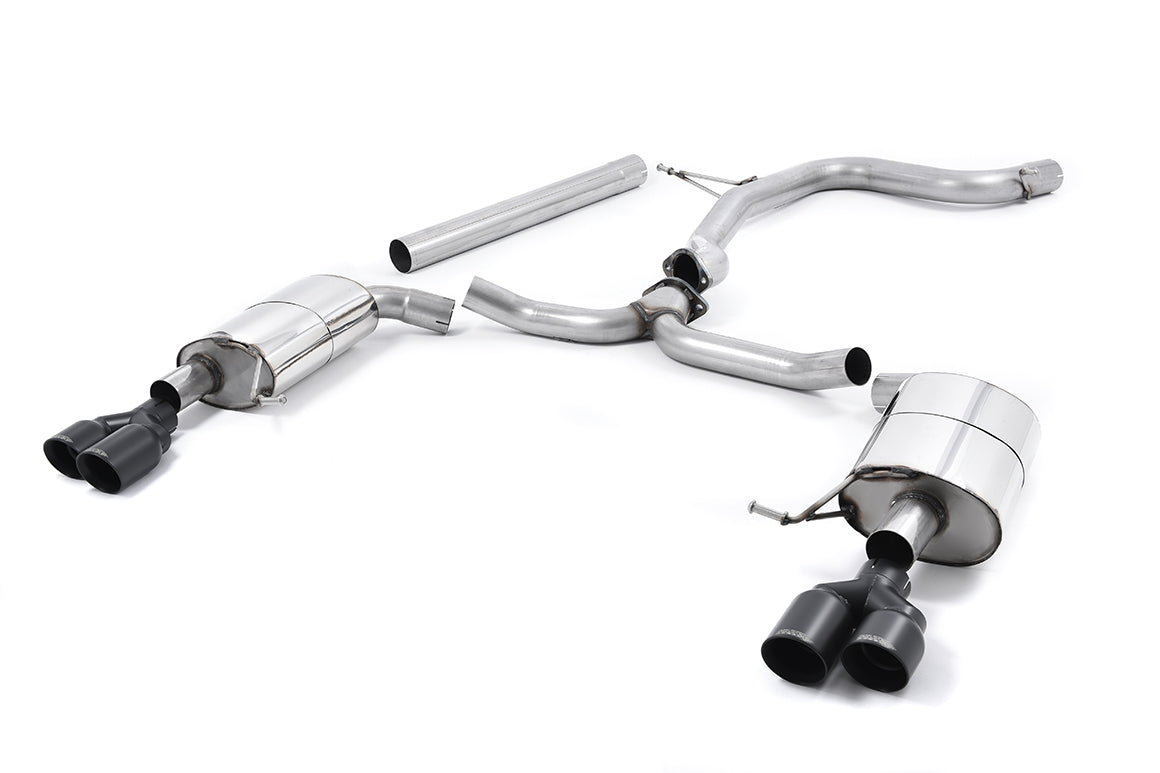 MILLTEK SSXSE175 Cat-back Twin 80mm GT80 SEAT Leon ST Cupra 280&290 2.0 TSI Photo-0 
