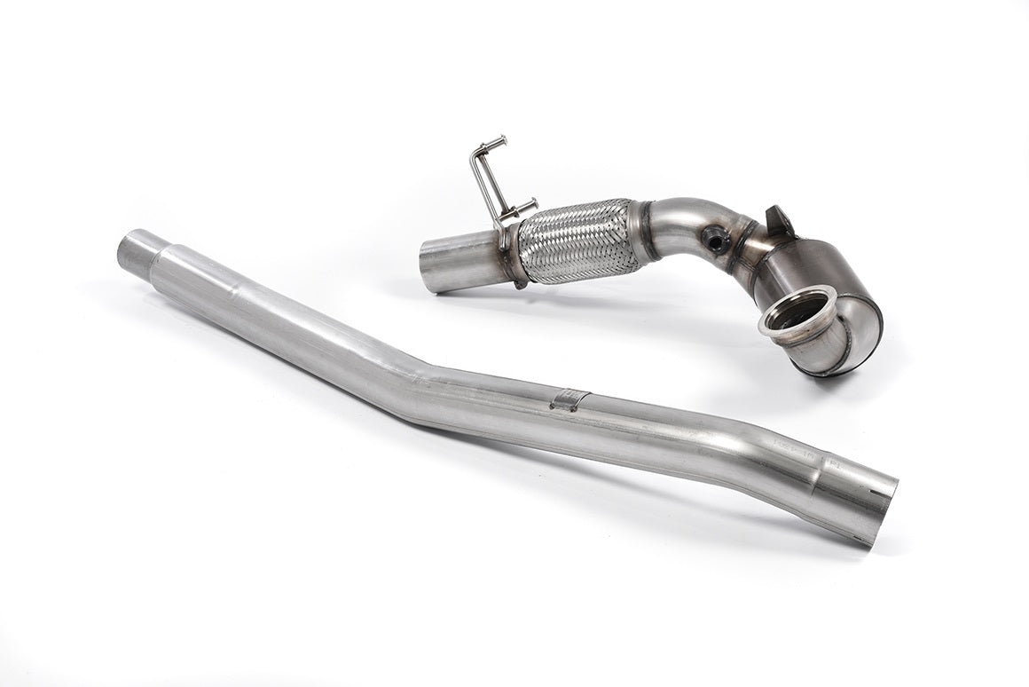 MILLTEK SSXVW398 Cast Downpipe with Race Cat SEAT Leon Cupra 280 290&300 2.0 TSI Photo-0 