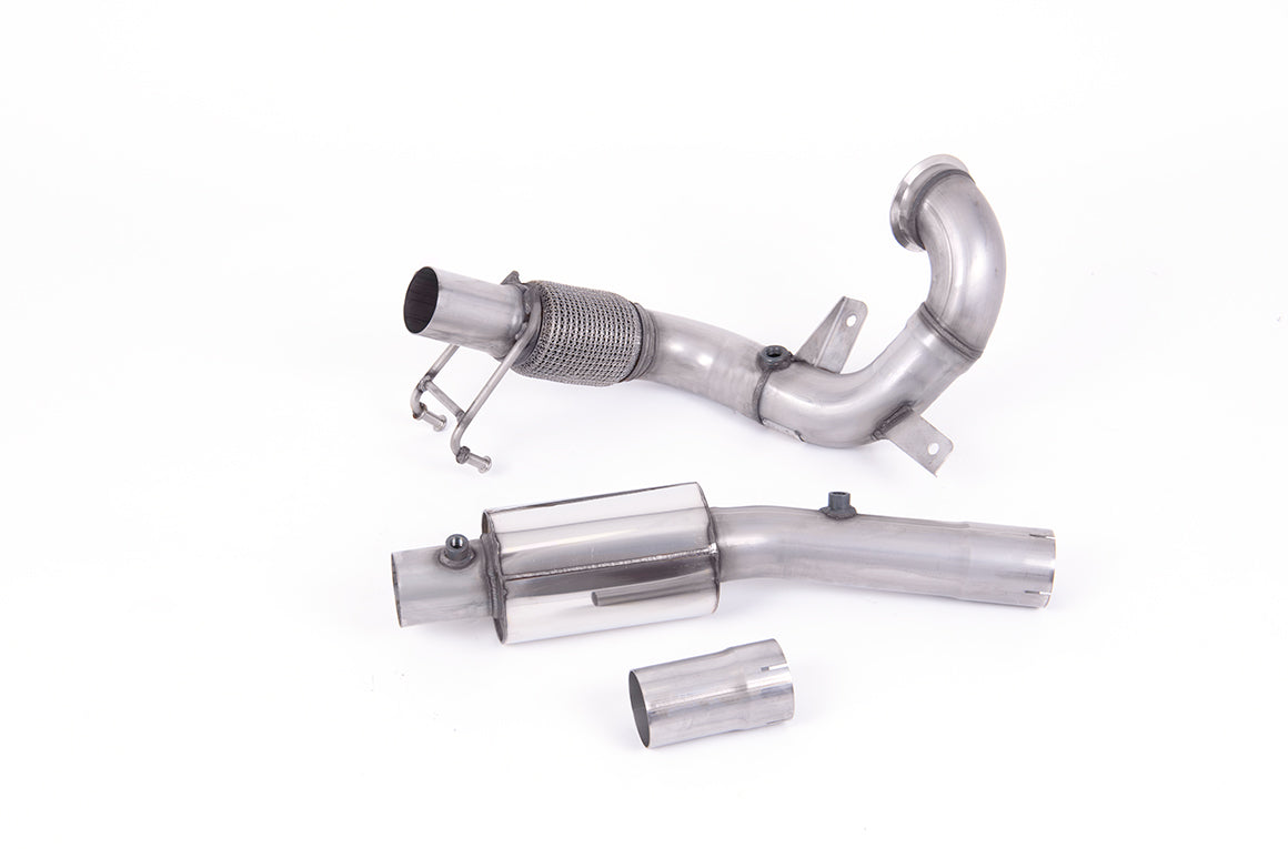 MILLTEK SSXVW554 Large-bore Downpipe and De-cat AUDI A1 40TFSI 5 Door 2.0 (200PS) with OPF/GPF Photo-0 