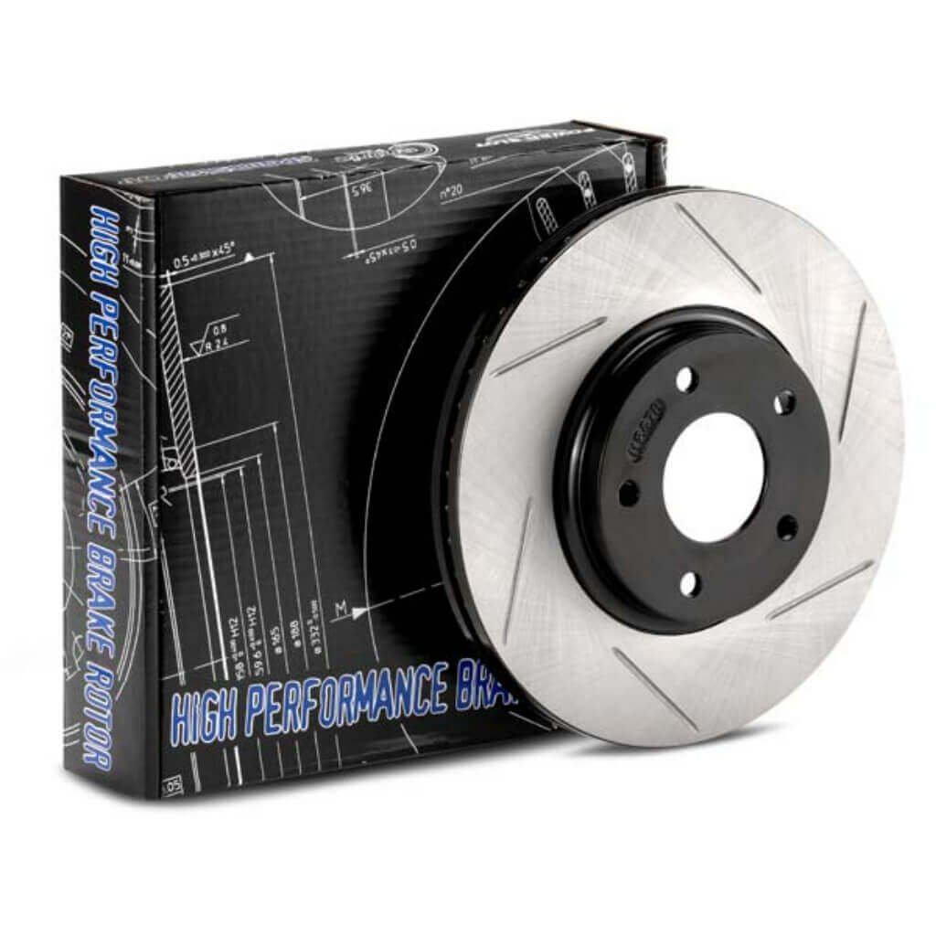 STOPTECH 126.42080SR Front StopTech Sport Slotted Rotor Right for NISSAN 350Z / 370Z Photo-0 