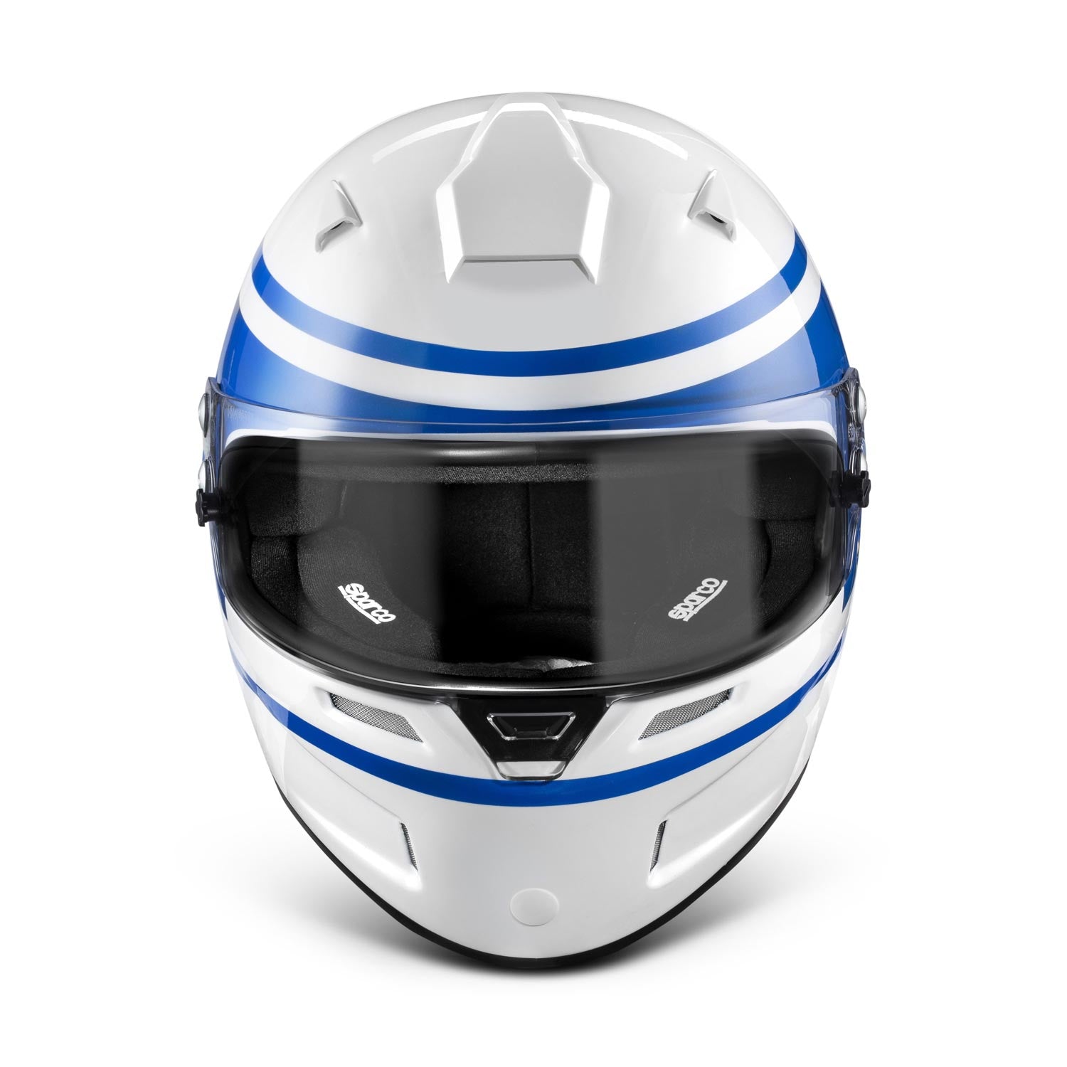 SPARCO 003375AZ0XS 1977 RF-5W Racing helmet, FIA/SNELL SA2020, white/blue, size XS (53-54) Photo-0 