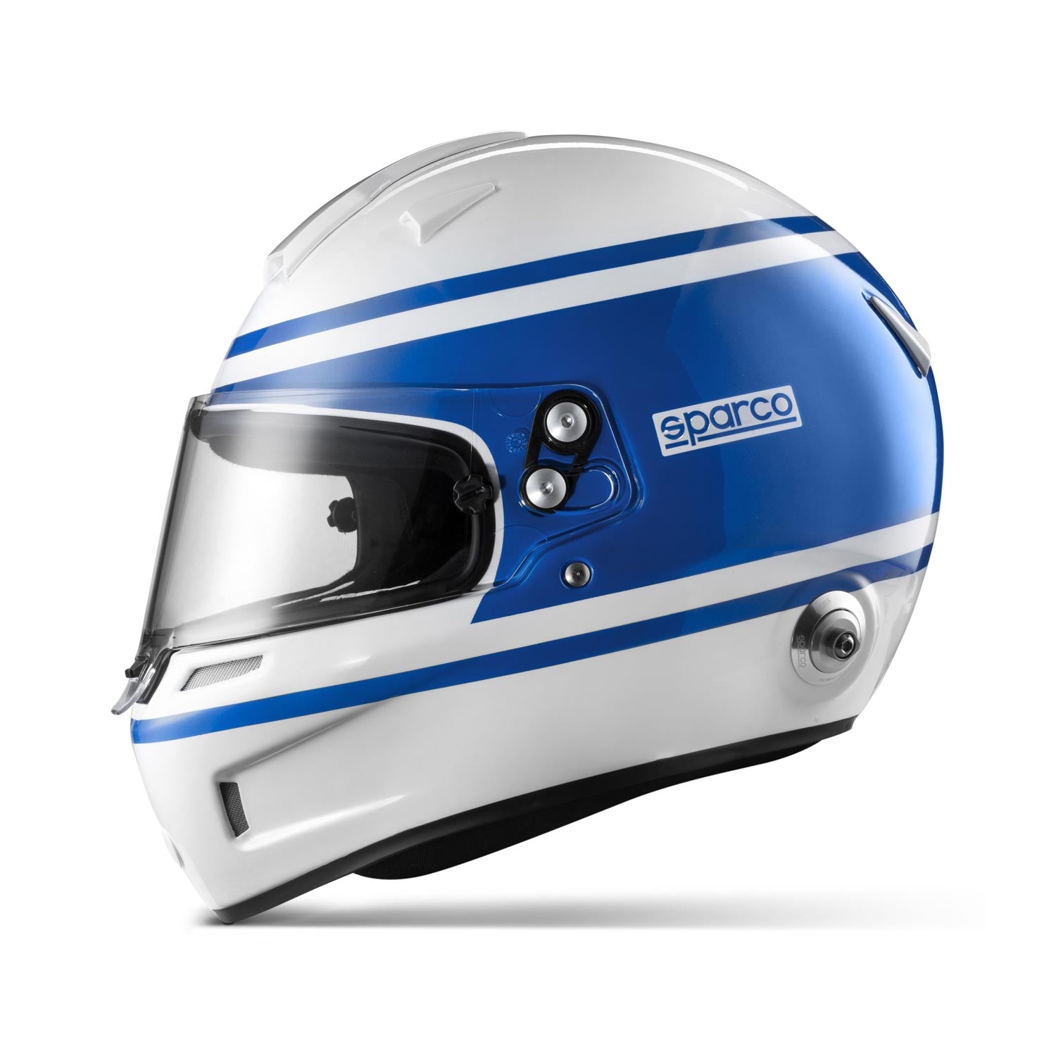 SPARCO 003375AZ0XS 1977 RF-5W Racing helmet, FIA/SNELL SA2020, white/blue, size XS (53-54) Photo-1 