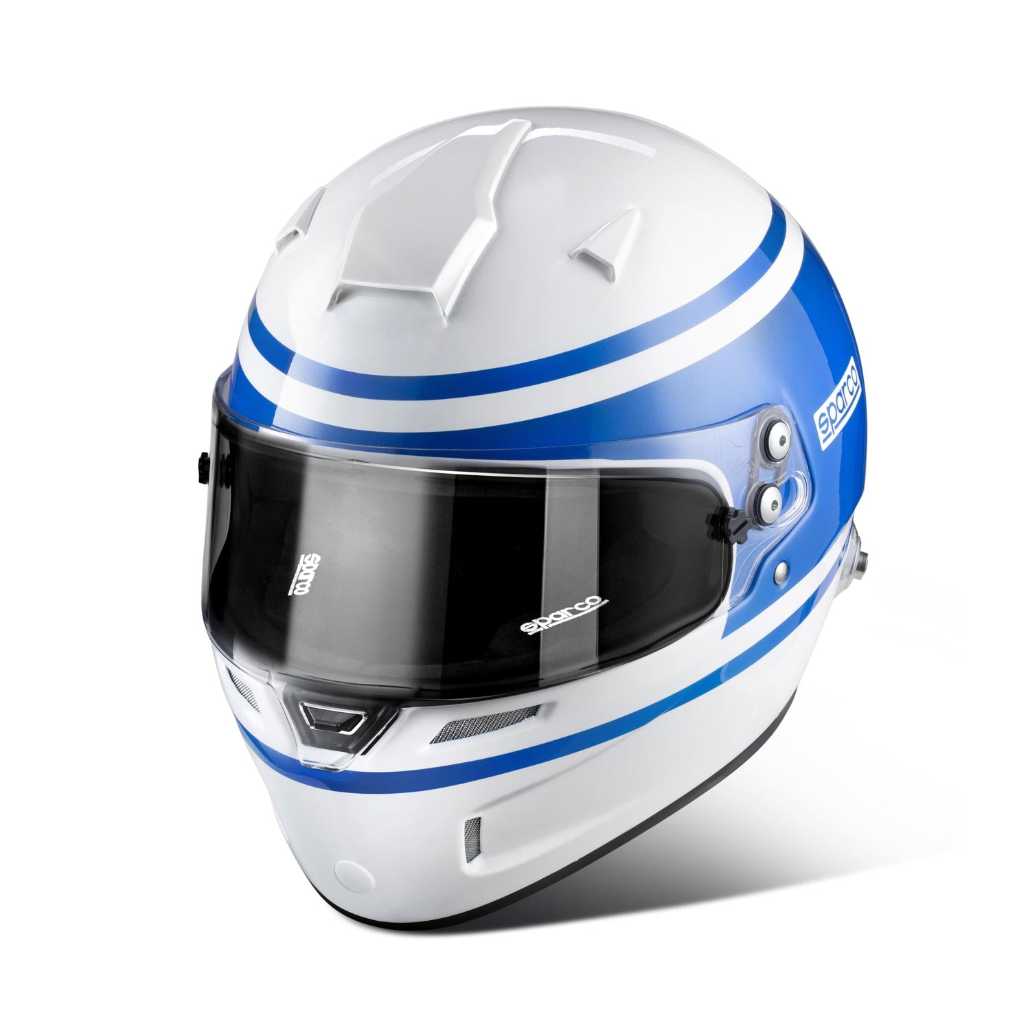 SPARCO 003375AZ3ML 1977 RF-5W Racing helmet, FIA/SNELL SA2020, white/blue, size M+ (59) Photo-2 