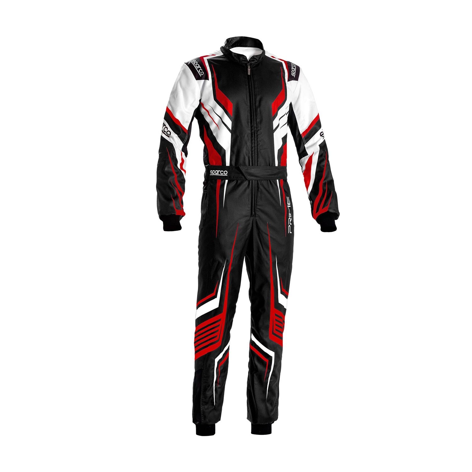 SPARCO 002308NBRS54 PRIME K Kart suit, CIK, black/white/red, size 54 Photo-0 