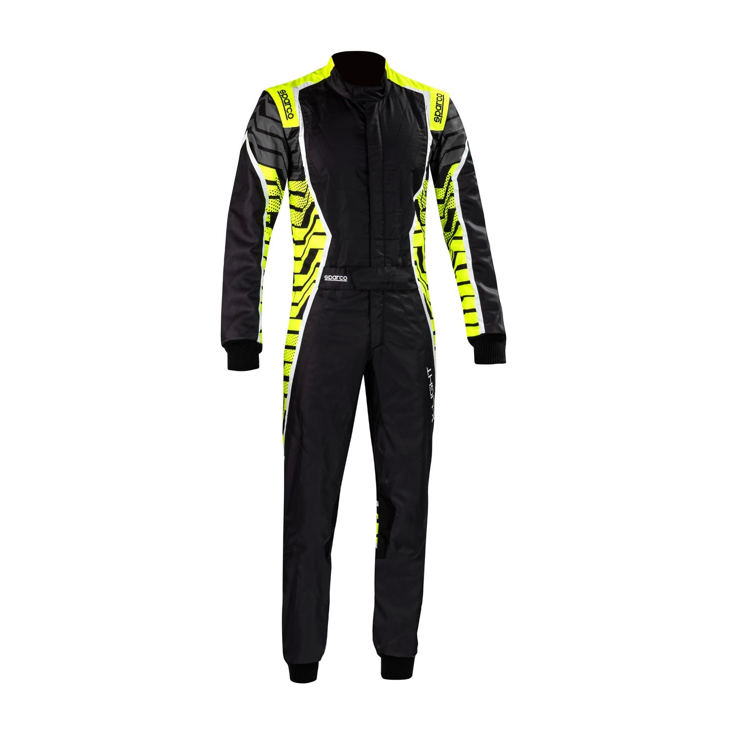 SPARCO 002309NGGF56 X-LIGHT K Kart suit, CIK, black/yellow/white, size 56 Photo-0 