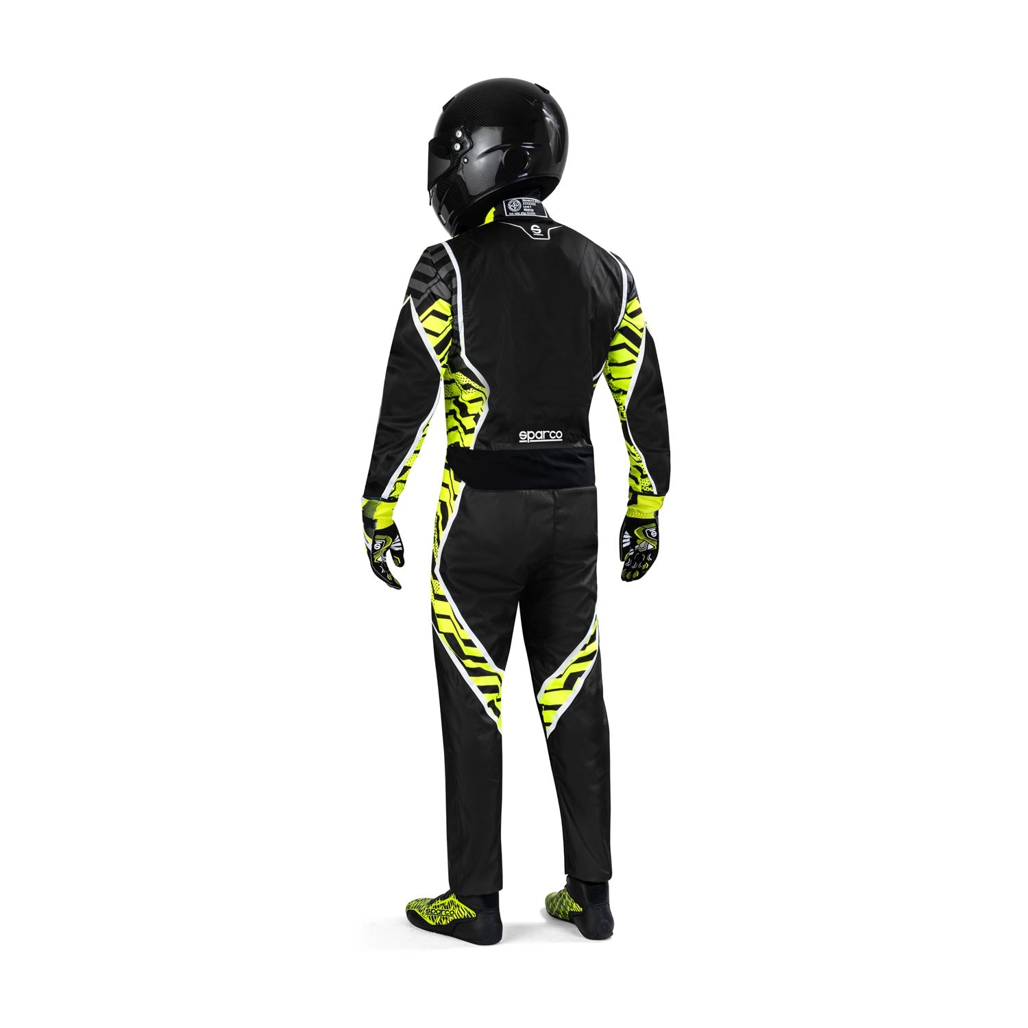 SPARCO 002309NGGF56 X-LIGHT K Kart suit, CIK, black/yellow/white, size 56 Photo-1 