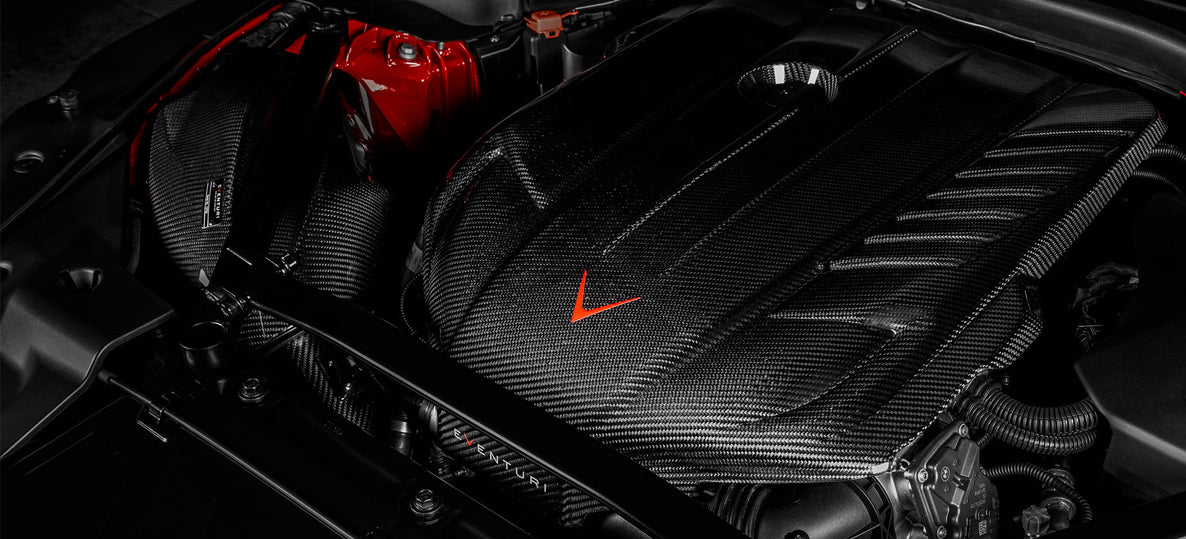 EVENTURI EVE-A90-CF-INT Intake system TOYOTA Supra MK5 A90 (carbon fiber) Photo-5 