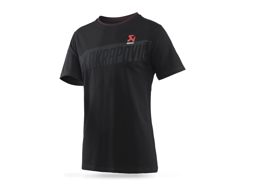 AKRAPOVIC 802045 Corpo T-Shirt Black Men's XL Photo-0 