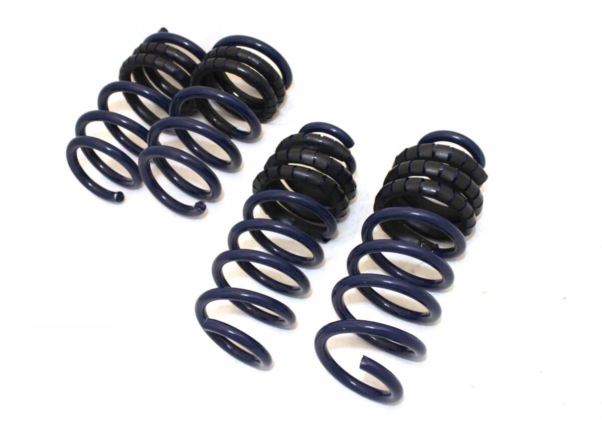 UNPLUGGED PERFORMANCE UP-MY-310-5.1 Dual Rate Lowering Spring Set Mild - AWD for TESLA Model Y Photo-0 