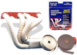 THERMO-TEC 11152 Exhaust Insulating Wrap white 2 in. x 15 ft. Photo-1 
