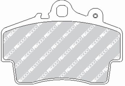 FERODO FCP1307H Front Brake Pads DS2500 for PORSCHE Cayman (987) / Boxster (987) Photo-0 