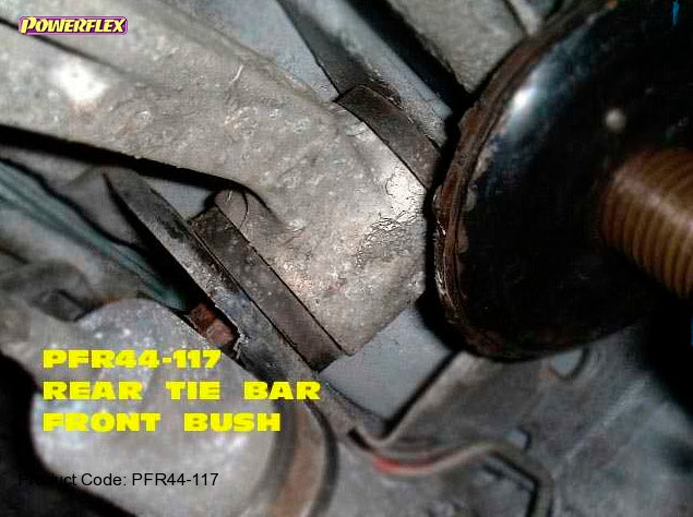 POWERFLEX PFR44-117x2 Lancer Evolution 4/5/6/7 Urethane Bushings Rear Tie Bar Front Bushing Photo-0 