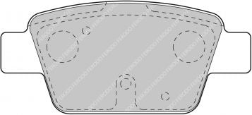 FERODO FDS1469 Brake pads rear LANCIA DELTA III (844) 1.9 D Multijet Photo-0 