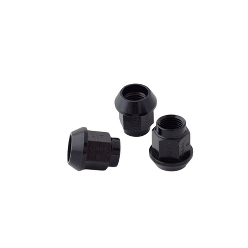 A.I.TECH AIT-DAAL6 Ergal Alloy Competition Nut 14X1,5 Black Photo-0 