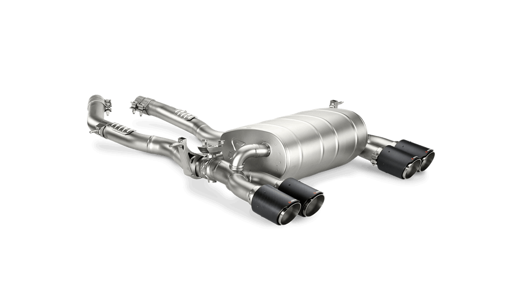 AKRAPOVIC M-BM/T/8H Slip-On Line (Titanium) BMW M3 (F80) 2014-2018 ECE Type Approval Photo-2 