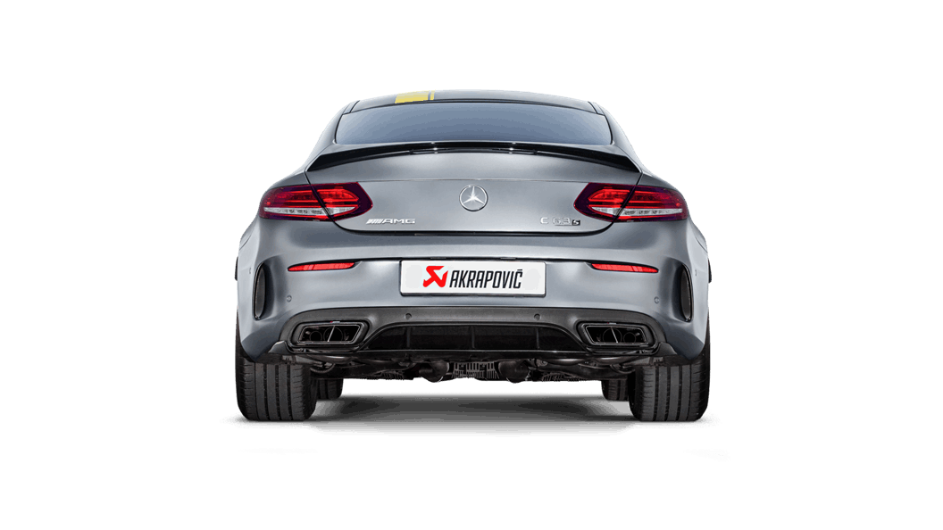 AKRAPOVIC MTP-ME/T/3H Evolution Line (Titanium) MERCEDES-AMG C 63 Coupé (C205) 2016-2018 ECE Type Approval Photo-3 