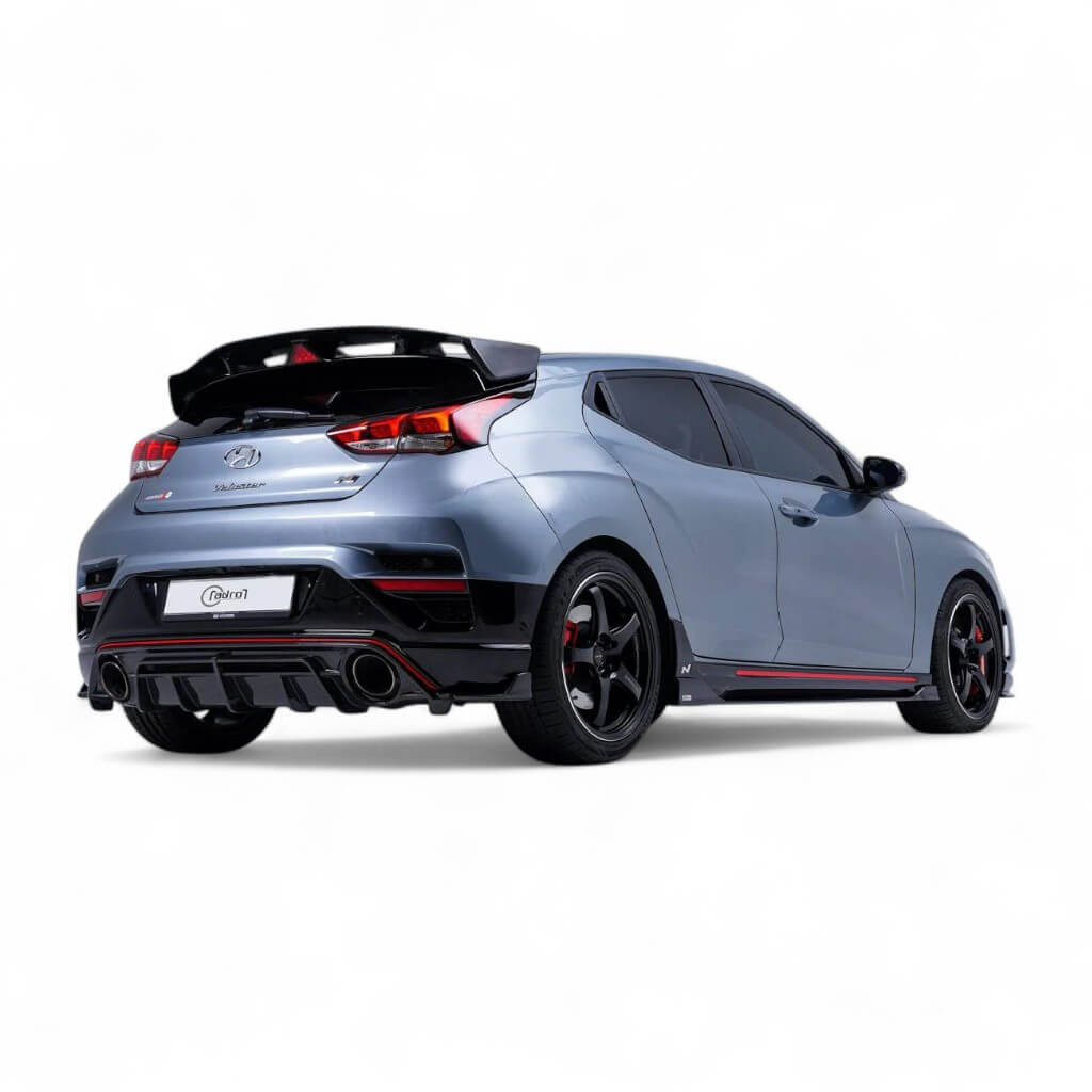 ADRO A10A20-1302 Rear Diffuser V2 for HYUNDAI Veloster N 2018- Photo-3 