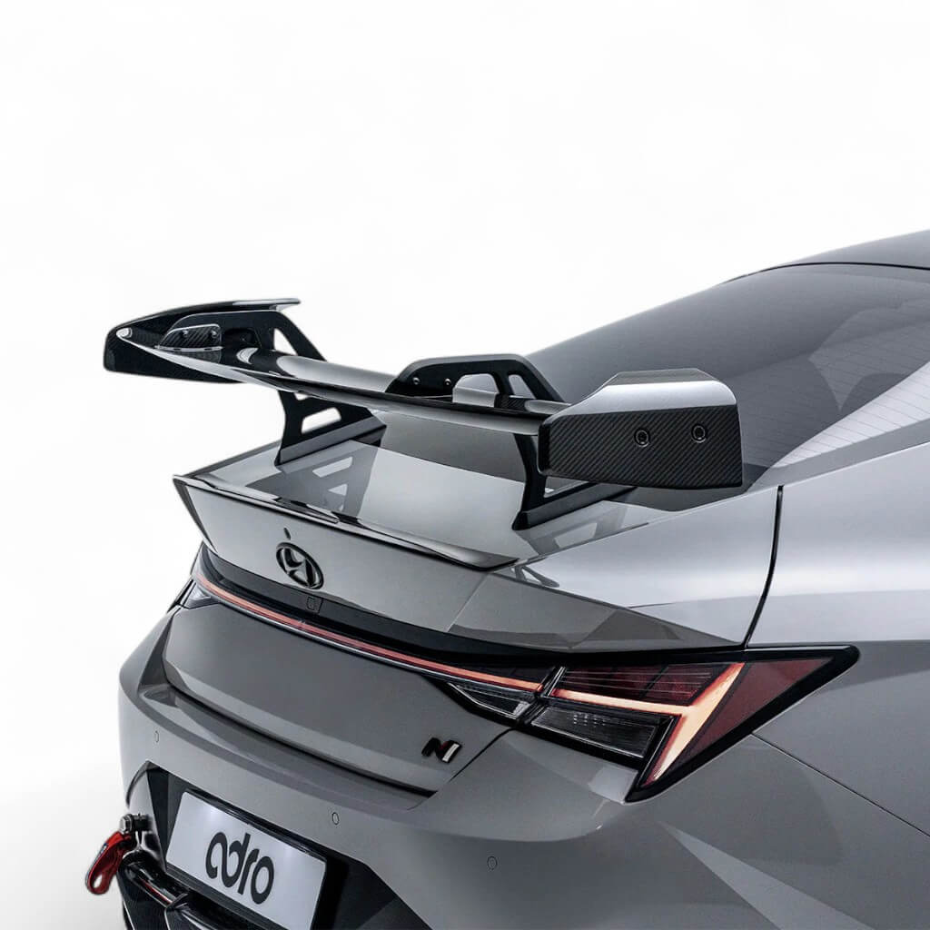 ADRO A10A40-1511 Swan Neck Wing AT-R1, Curved for HYUNDAI Elantra N 2022-2023 Photo-1 