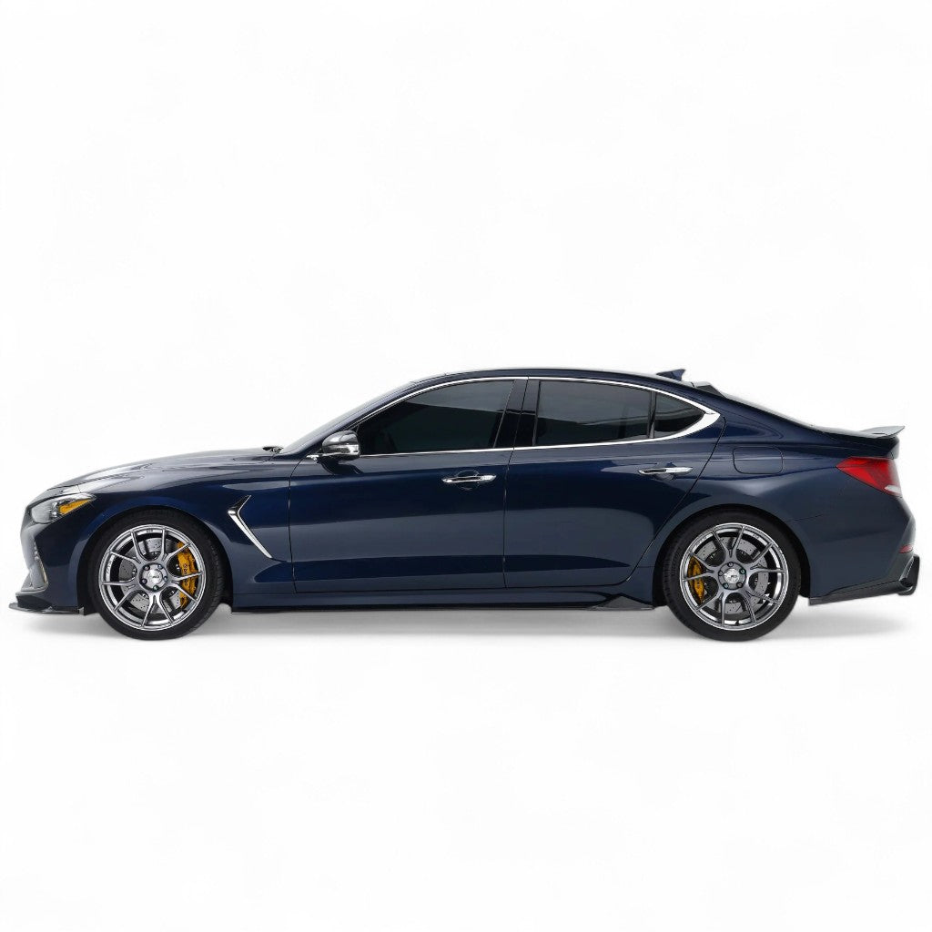 ADRO A11A10-1403 Side Skirts V3 for GENESIS G70 2019- Photo-0 