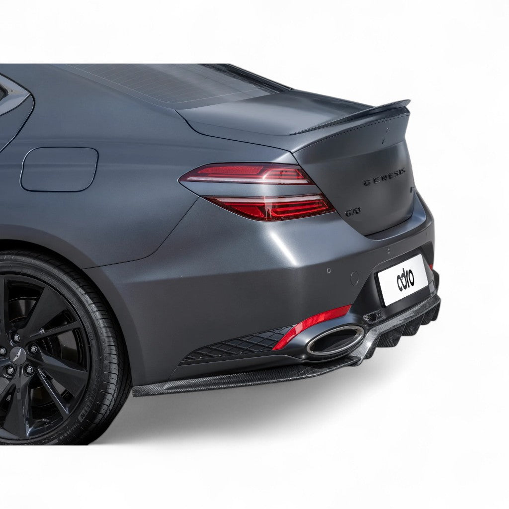 ADRO A11A11-1301 Rear Diffuser V1 for GENESIS G70 2019- Photo-4 