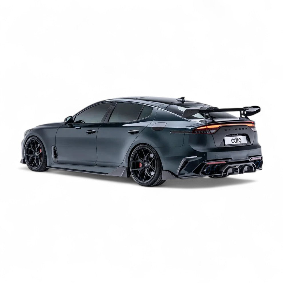 ADRO A12A30-1403 Side Skirts V3 for KIA Stinger 2018- Photo-2 