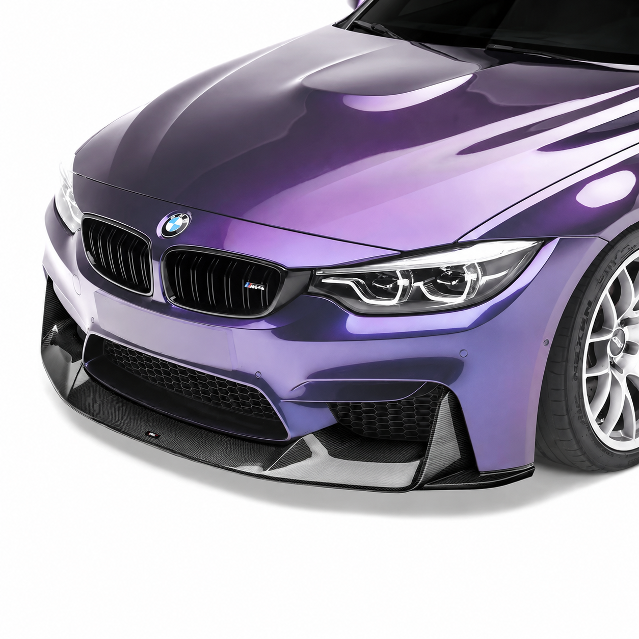ADRO A14A10-1202 Front Lip V2 for BMW M3 (F80) / M4 (F82) Photo-5 