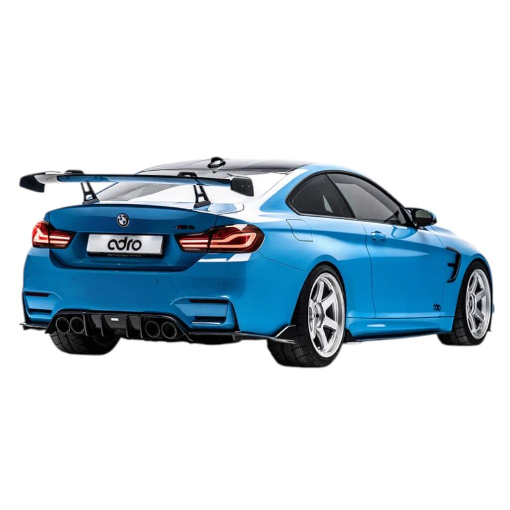 ADRO A14A10-1511 Swan Neck Wing AT-R1, Curved for BMW M4 (F82) Photo-2 