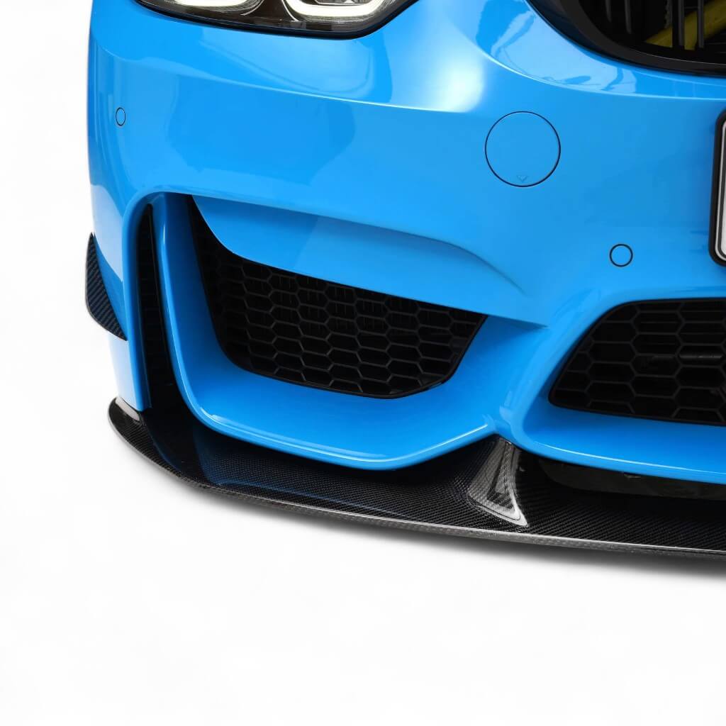 ADRO A14A10-1601 Front Bumper Canards for BMW M3 (F80) / M4 (F82 / F83) Photo-2 