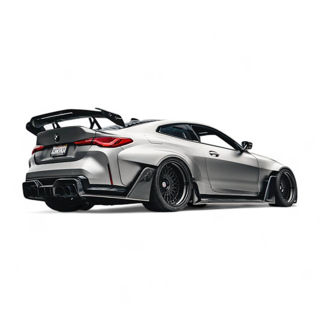 ADRO A14A11-1101 Widebody Kit Option 4 (Without ADRO Bumper, Hood, AT-R3 Wing) for BMW M4 (G82) Photo-7 