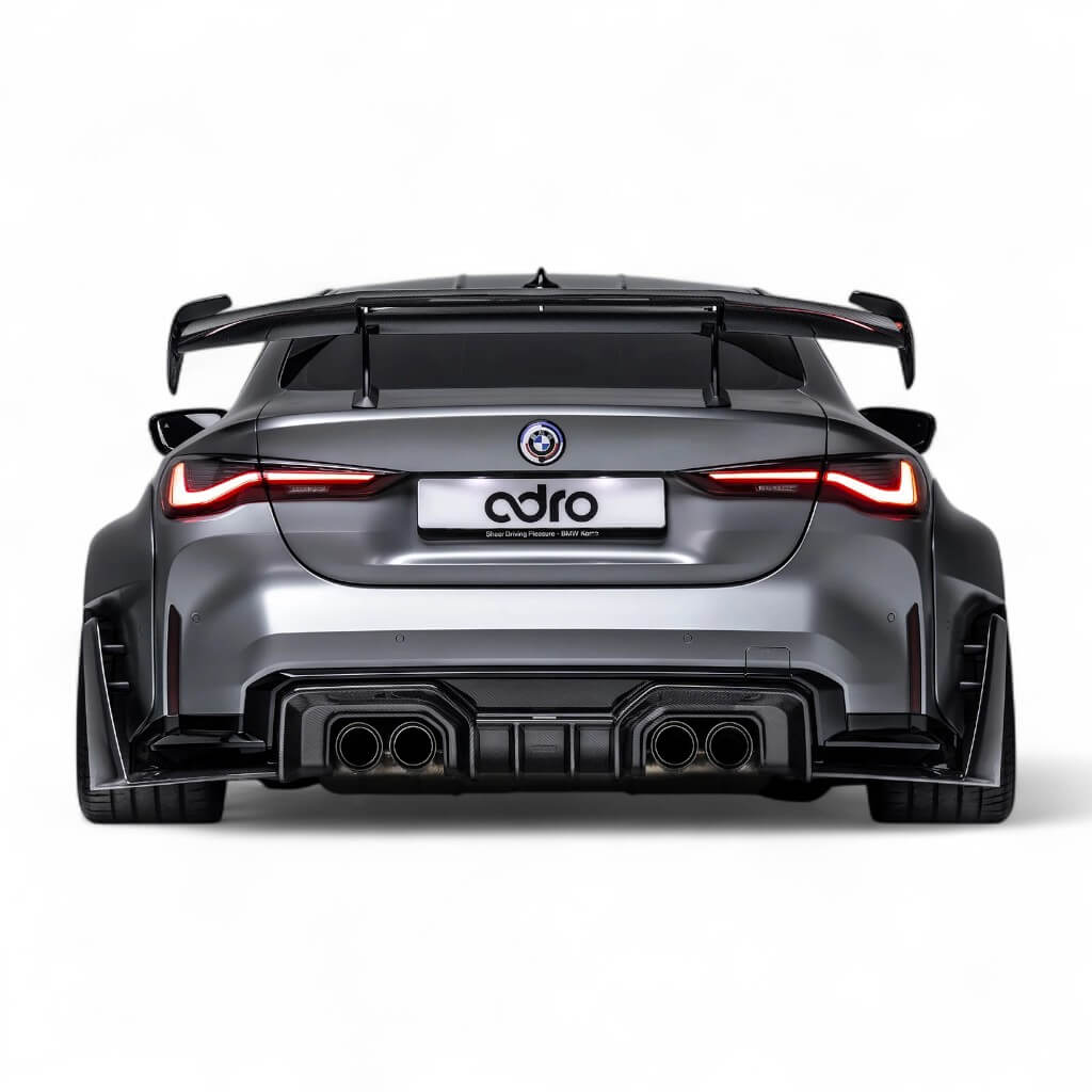 ADRO A14A11-1101 Widebody Kit Option 4 (Without ADRO Bumper, Hood, AT-R3 Wing) for BMW M4 (G82) Photo-8 