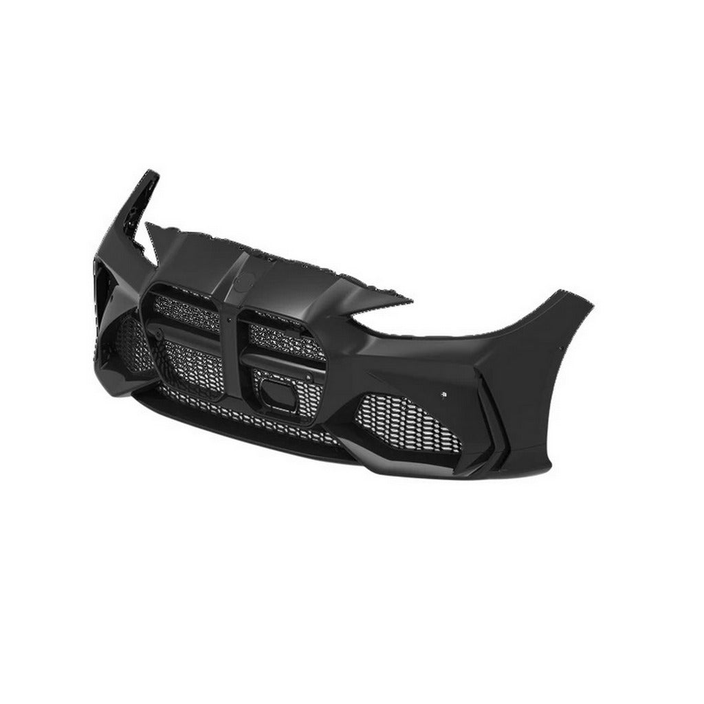 ADRO A14A11-2101/A14A11-1201 Front Bumper + Lip Set for BMW M3 (G80) / M4 (G82 / G83) 2020- Photo-2 