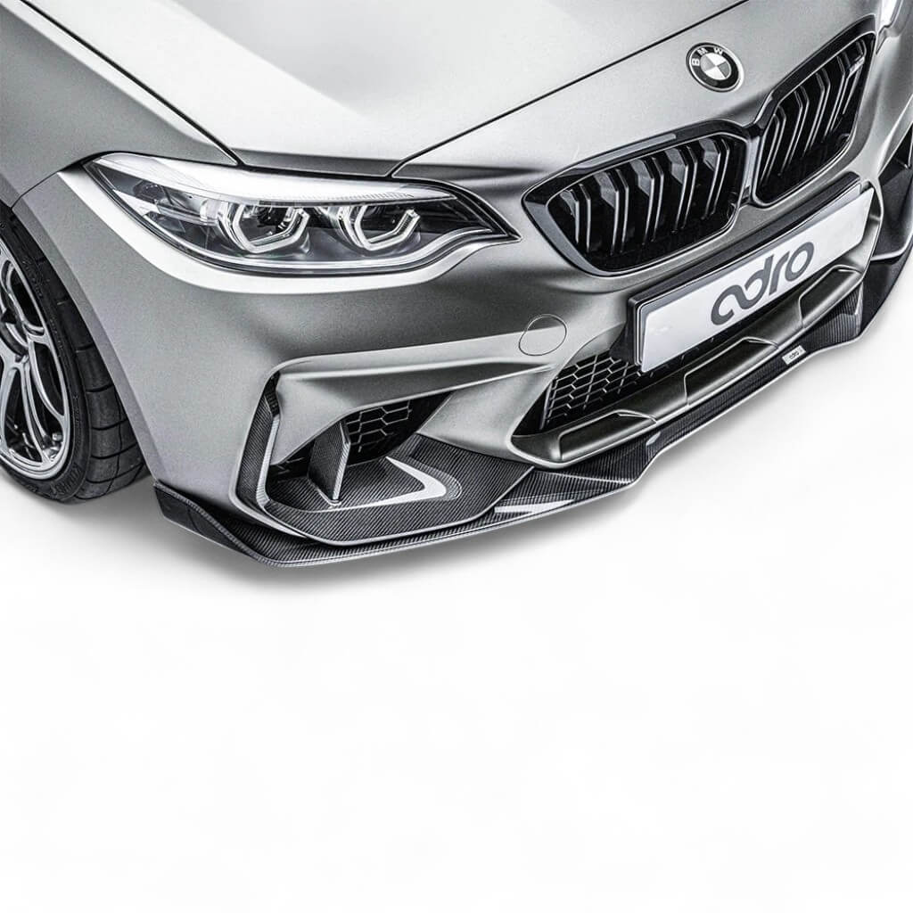ADRO A14A30-1211/A14A30-1221 Upper Air Duct And Front Lip Set for BMW M2 Competition (F87) Photo-0 