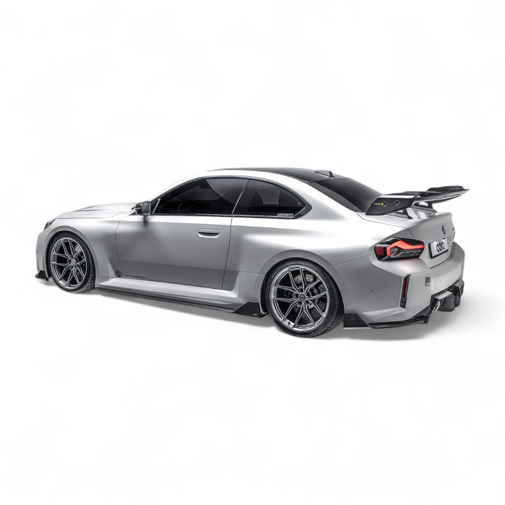 ADRO A14A90-1501 Swan Neck Wing AT-R3, Curved for BMW M2 (G87) / 2 (G42) 2021- Photo-3 
