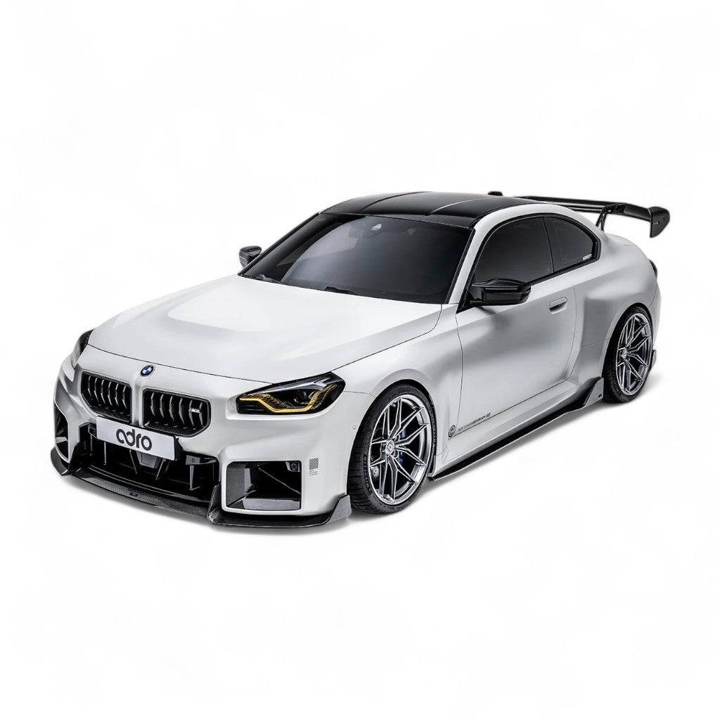 ADRO A14A90-1501 Swan Neck Wing AT-R3, Curved for BMW M2 (G87) / 2 (G42) 2021- Photo-5 