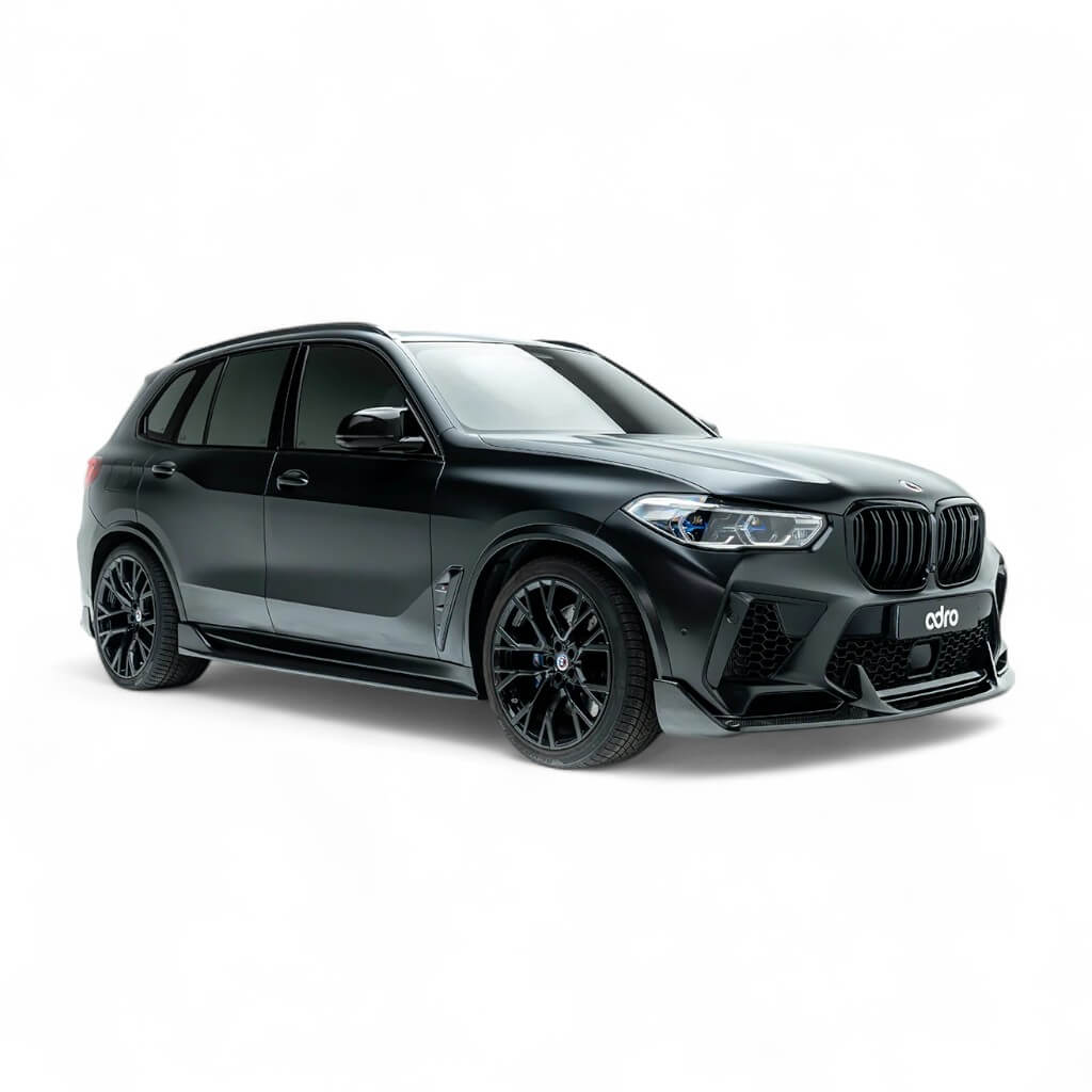 ADRO A14AB20-1401 Side Skirt, Carbon Fiber for BMW X5M (F95) Photo-2 